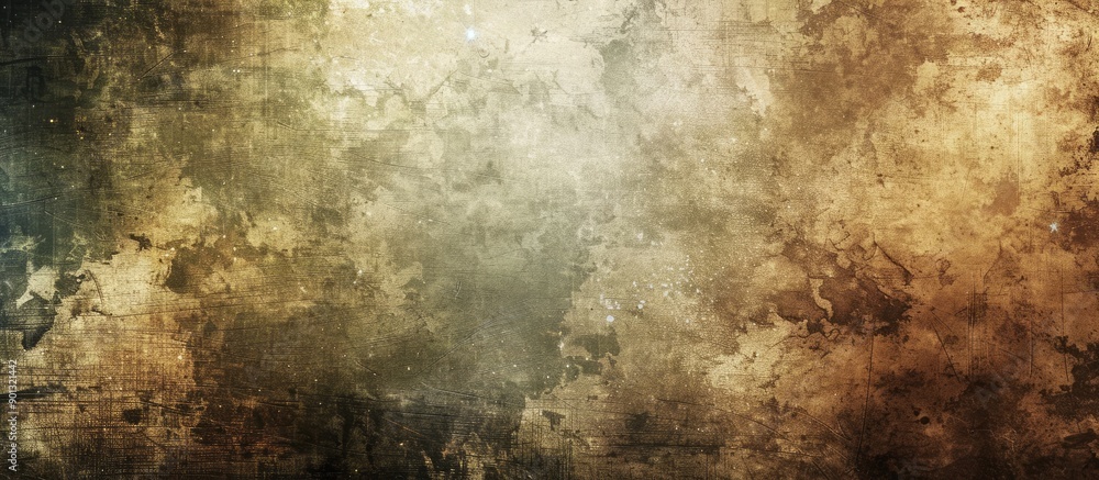 Aufkleber Grunge texture with abstract elements makes for an intriguing copy space image