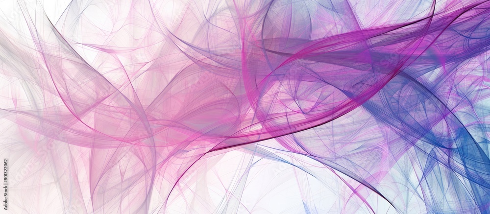 Leinwandbilder Pattern of abstract chaos on a light uneven background with copy space image