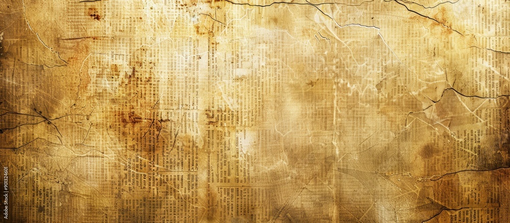 Poster a textured pattern with scratched newspaper texture on an old grunge paper background providing spac