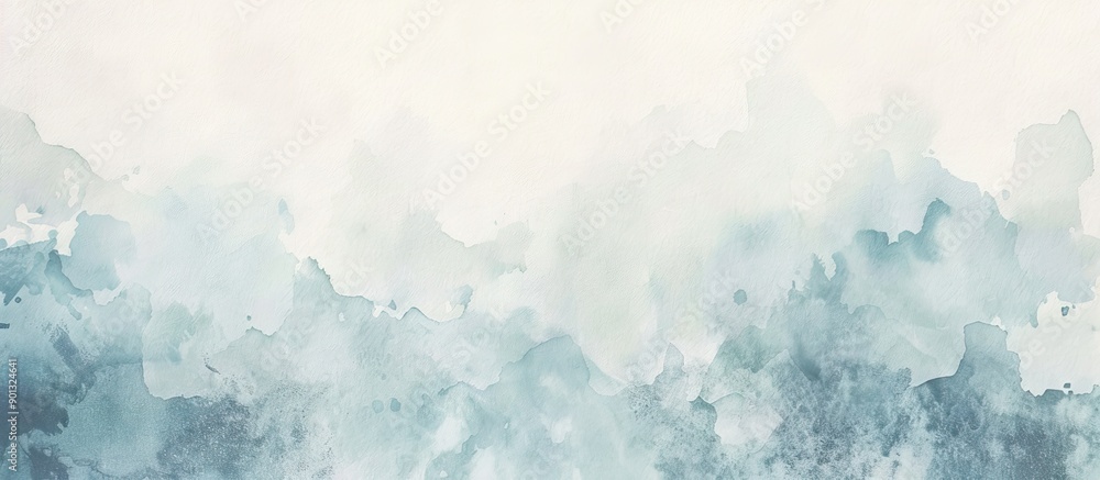 Poster a textured background with a watercolor pattern resembling white paper featuring ample copy space im