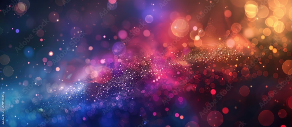 Aufkleber blurry abstract background suitable as a header or banner for your design project with copy space im