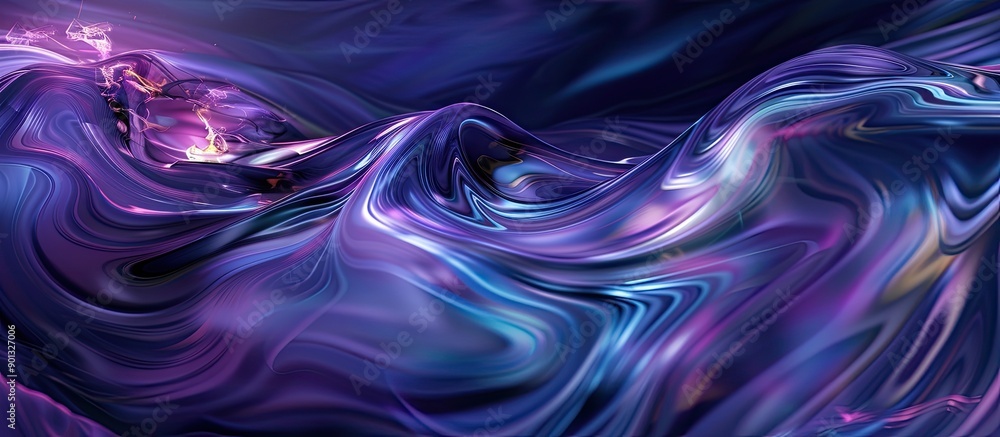 Poster dynamic abstract texture with motion elements creating a visually captivating copy space image