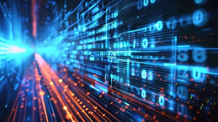 Digital Data Stream Abstract