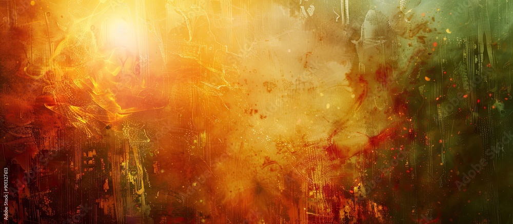 Aufkleber mystical backdrop with abstract and fantastic elements perfect for adding text or graphics with copy