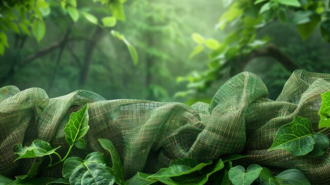 Eco friendly Fashion, Images of sustainable fashion, from eco friendly fabrics to ethical production methods, promoting a greener approach to the fashion industry