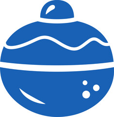 Hanukkah doughnut (sufganiya), donut glyph icon. Vector design element for Jewish holidays. Monochrome symbols collection