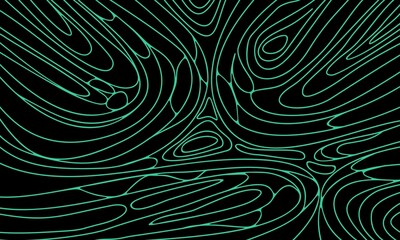 abstract lines, modern flat background design, black and green cover