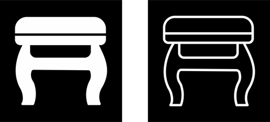 Stool Vector Icon