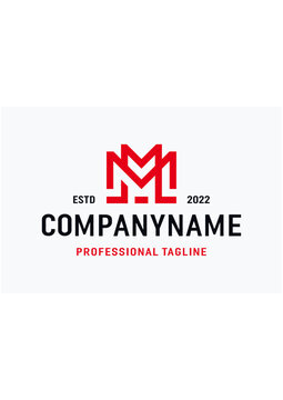 Letter M Logo Vector 