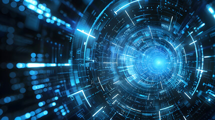 Obraz premium background technology innovation concept. Generative Ai.