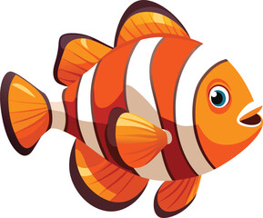 Clownfish Colorful Vector for various uses
