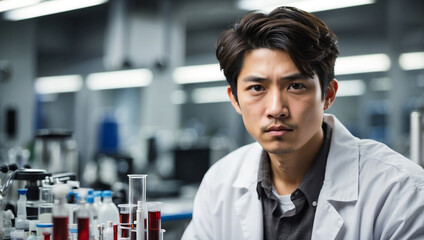 portrait of Japanese man