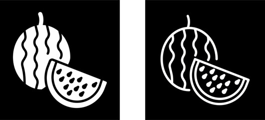 Watermelon Vector Icon
