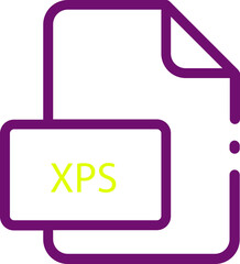 Old brick fill XPS file icon