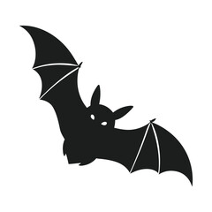 Chilling Halloween bat vector for eerie design projects