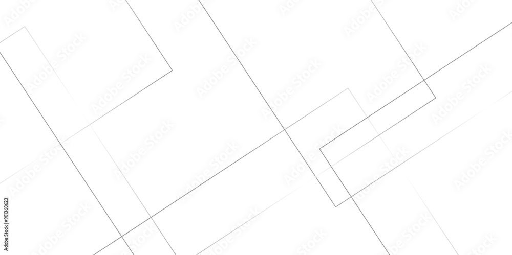 Poster abstract seamless random geometric white, black square lines pattern on a transparent background des