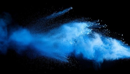 explosion with alpha channel, cloud, light, universe, blue, dark, astronomy, stars, 