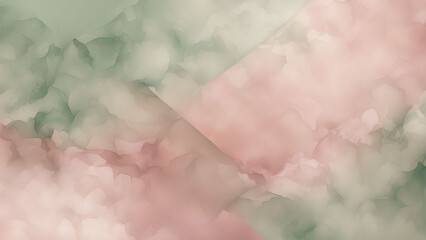 Abstract background with soft muted texture in dusty rose and sage green shades