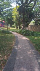 Evening with Blue Sky In Singapore