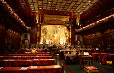 Templo de la reliquia del diente de Buda, Singapur, República de Singapur