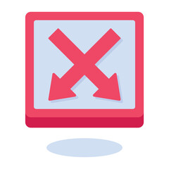 Vectors Flat  Arrows Icons Style 