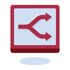 Vectors Flat  Arrows Icons Style 