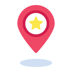 Map and Location Vectors Flat Icons and Illustrations