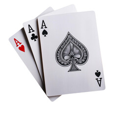 ace of spades on transparent background