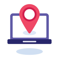 Map and Location Vectors Flat Icons and Illustrations