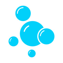 Air bubble icon vector design illustration isolated on white background