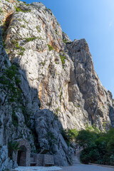 The Paklenica National Park, rocks, canyon, walls