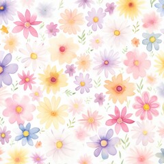 Flower pattern backgrounds plant aster.