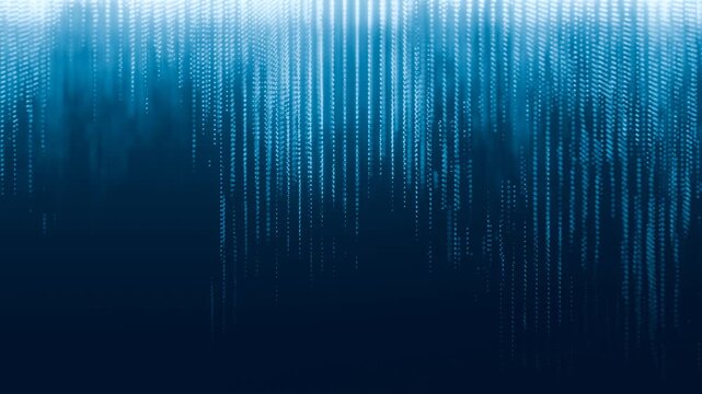 Seamless Loop, looped, cyber, digital network points, wave internet, data wave, cyber attack blue energy
