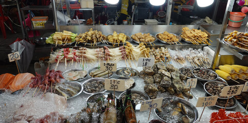 Calle de Comida Jalan Alor, Kuala Lumpur, Malasia