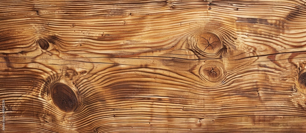 Aufkleber Top view of a wooden texture background with a natural wood pattern ideal for a copy space image