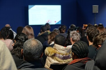 Obraz premium Conférence présentation sur le Canada
