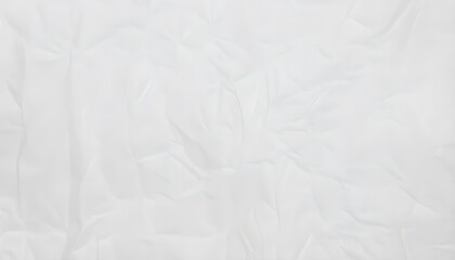 Obraz premium the wet crumpled white paper texture 