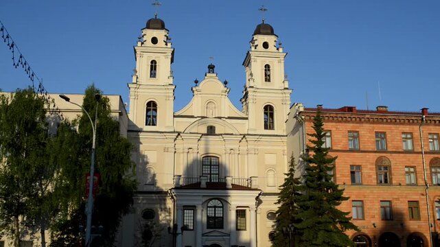Cathedral of Holy Name of Mary in Minsk, Belarus