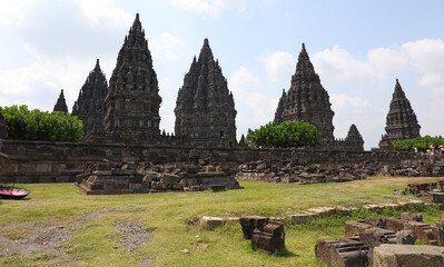 Templo Roro Jonggrang, Conjunto de Prambanan, Yogyakarta, Java, Indonesia