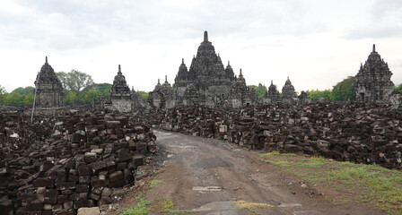 Templo Sewu, Conjunto de Prambanan, Yogyakarta, Java, Indonesia