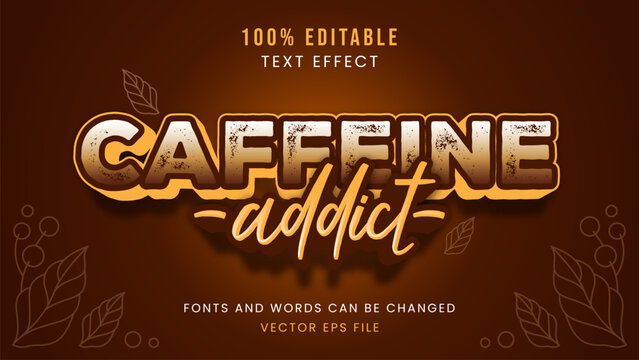a mix of classic, vintage and modern text effects, for coffee drinks, cafes, posters and baners