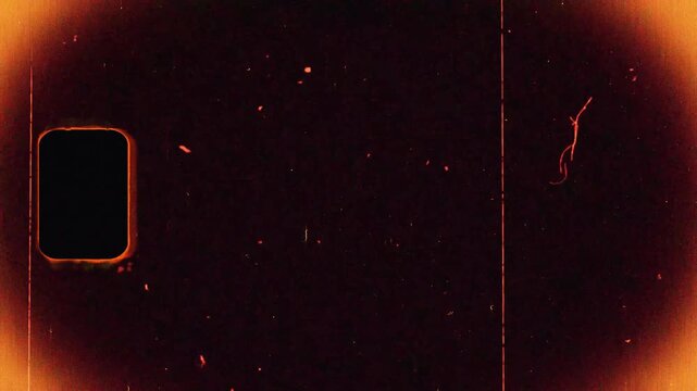 Vintage super 8 mm effect. Old film tape overlay. High quality 4k footage