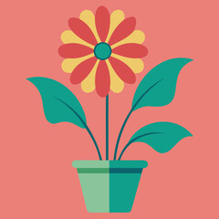 Flower In a Pot