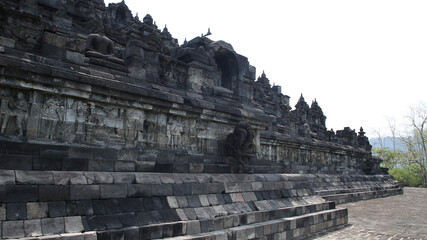 Fototapeta premium Templo de Borobudur., Magelang Regency, Java, Indonesia