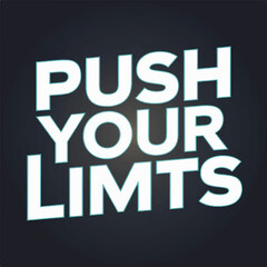 Motivational quote with t shirt design