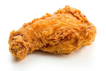 Fresh piece of crispy fried chicken. Fast food