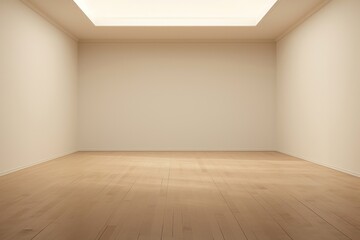Fototapeta premium Empty room flooring window architecture.