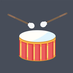 drum stick tool in vector design.