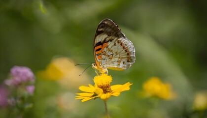 Fototapeta premium A Butterfly on a flower