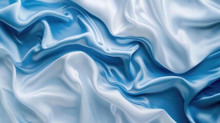 Obraz premium Trendy 2020 color Classic blue on marshmallow backdrop